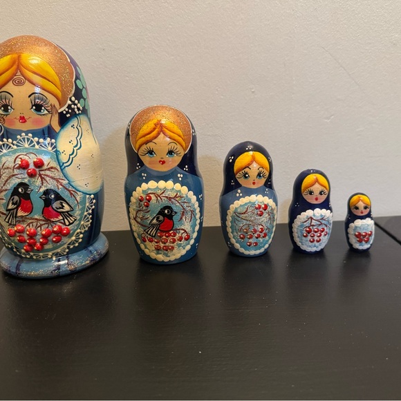 Authentic Russian Nesting Dolls from Ukraine - Picture 3 of 5